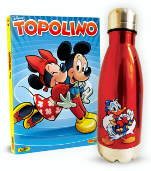 Topolino - Supertopolino 3367 - Con Borraccia in Acciaio da 500 ML - Panini Comics - Italiano