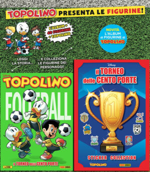 Topolino - Supertopolino 3368 - Con Album Torneo delle 100 Porte e 40 Figurine - Panini Comics - Italiano