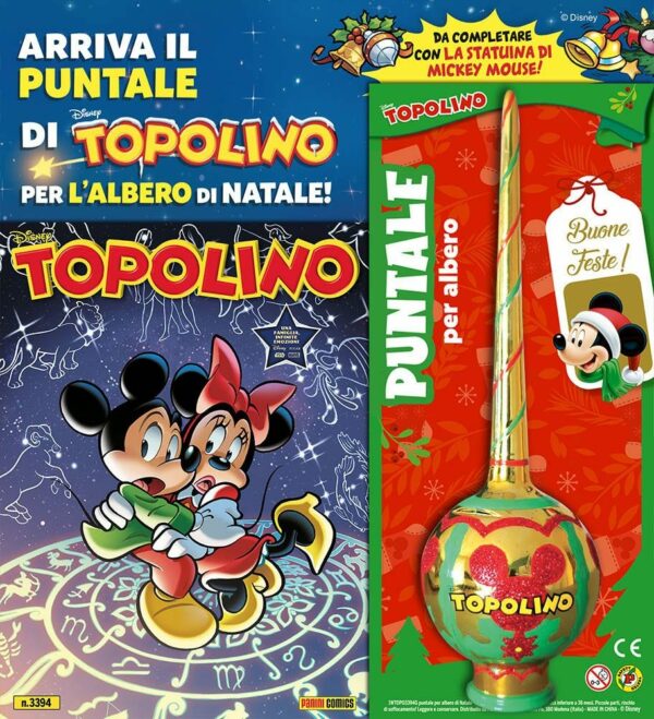 Topolino - Supertopolino 3394 + Puntale per l'Albero di Natale - Panini Comics - Italiano