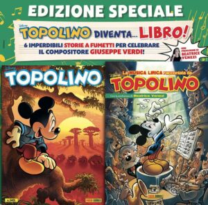 Topolino - Supertopolino 3401 + Topolibro "La Musica Lirica Raccontata da Topolino" - Panini Comics - Italiano