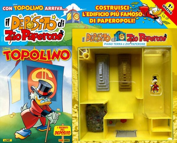 Topolino - Supertopolino 3407 + Prima Parte del Deposito di Zio Paperone - Panini Comics - Italiano