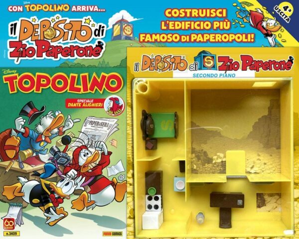 Topolino - Supertopolino 3409 + Terza Parte del Deposito di Zio Paperone - Panini Comics - Italiano