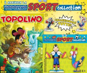 Topolino - Supertopolino 3428 + Gadget Pippo e Paperina (Sollevamento Pesi e Danza Artistica) - Panini Comics - Italiano
