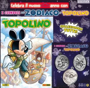 Topolino - Supertopolino 3452 + 3 Ciondoli Aria - Panini Comics - Italiano