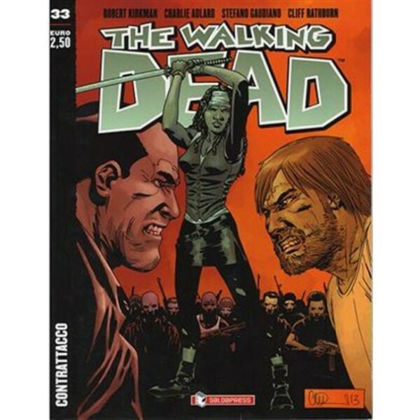 The Walking Dead New Edition 33 - Contrattacco - Cover A - Saldapress - Italiano