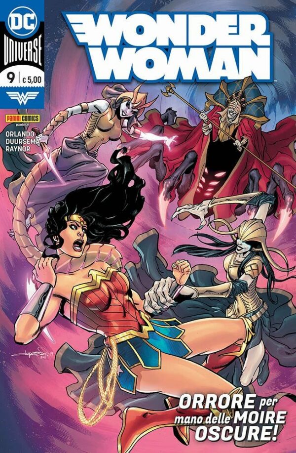Wonder Woman 9 - Orrore per Mano delle Moire Oscure! - Panini Comics - Italiano