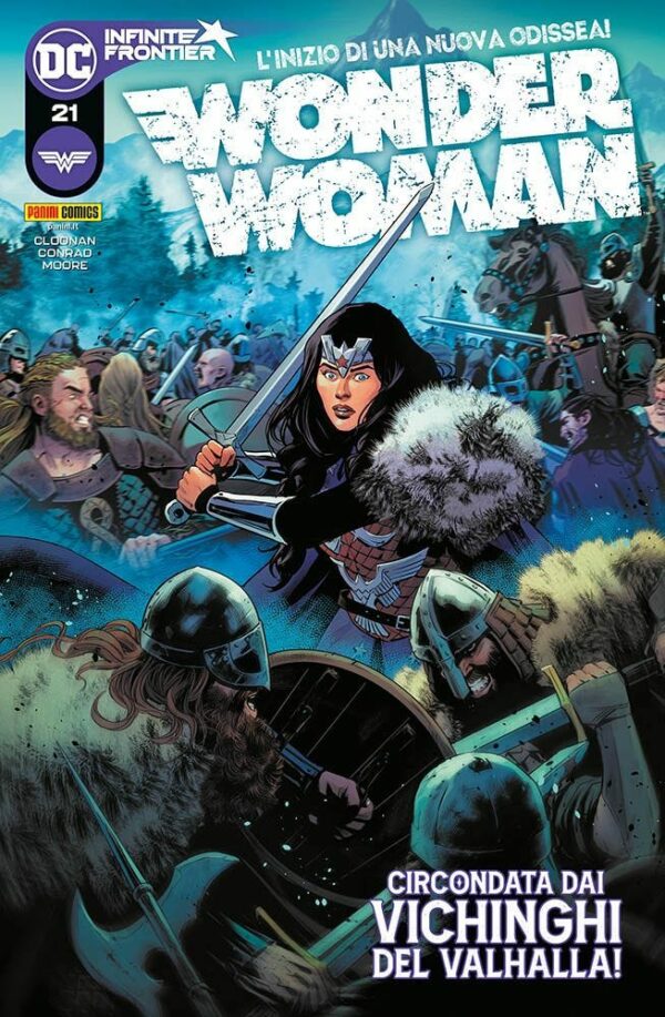Wonder Woman 21 - Circondata dai Vichinghi del Valhalla! - Panini Comics - Italiano