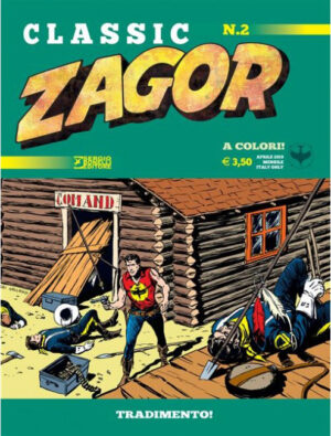 Zagor Classic 2 - Tradimento! - Sergio Bonelli Editore - Italiano