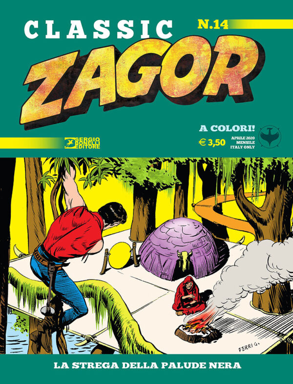 Zagor Classic 14 - La Strega della Palude Nera - Sergio Bonelli Editore - Italiano