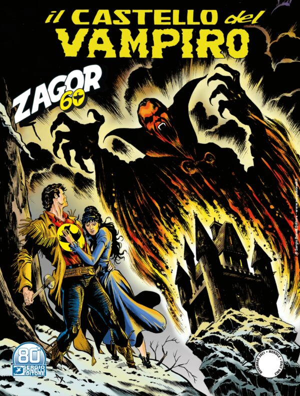 Zagor 676 - Il Castello del Vampiro - Zenith Gigante 727 - Sergio Bonelli Editore - Italiano