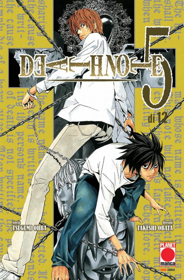 Death Note 5 - Ottava Ristampa - Panini Comics - Italiano