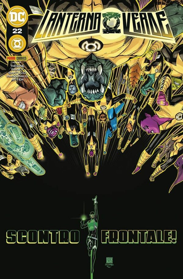 Lanterna Verde 22 - Scontro Frontale! - Panini Comics - Italiano
