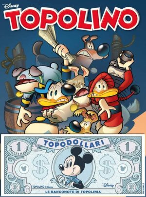 Topolino 3456 + Banconota Topolino - Panini Comics - Italiano
