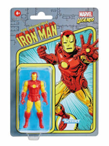 Marvel Legends Retro – Iron Man – 9,5 cm – Kenner – Hasbro fumetto feat