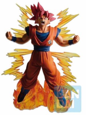 Super Saiyan God Goku - Dragon Ball Super - PVC Statue - Ichibansho - Bandai