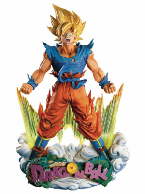 Goku Super Sayan Diorama - Dragon Ball Z - Super Master Stars - The Brush - Bandai