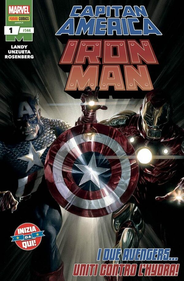 Capitan America / Iron Man 1 - Capitan America 144 - Panini Comics - Italiano