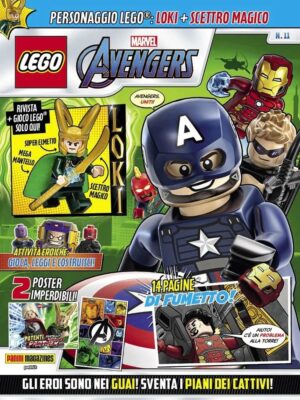 LEGO Avengers Magazine 11 - Panini Comics - Italiano