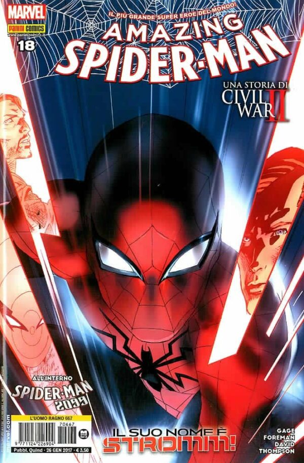 Amazing Spider-Man 18 - L'Uomo Ragno 667 - Panini Comics - Italiano