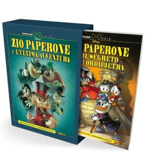 Zio Paperone e il Segreto di Cuordipietra Volume Unico + Cofanetto Vuoto - Topolino Gold 6 - Panini Comics - Italiano