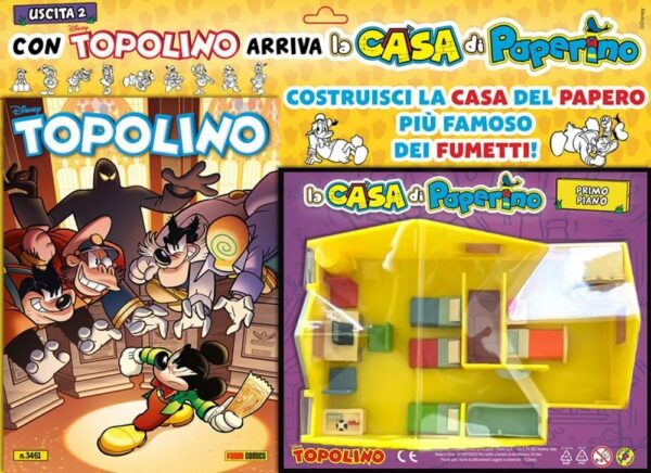Topolino - Supertopolino 3461 + La Casa di Paperino - Primo Piano (Seconda Uscita) - Panini Comics - Italiano