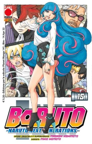 Boruto - Naruto Next Generations 15 - Planet Manga 141 - Panini Comics - Italiano