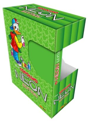 Topolino Neon Edition Vol. 1 - Marco Gervasio - Con Cofanetto Vuoto - Grandi Autori 95 - Panini Comics - Italiano