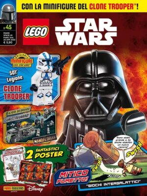 LEGO Star Wars Magazine 45 - Panini Space 45 - Panini Comics - Italiano