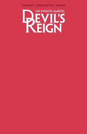 Devil's Reign 1 - Red Variant - Marvel Miniserie 257 - Panini Comics - Italiano