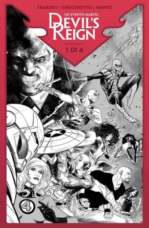 Devil's Reign 1 - Variant PVC - Marvel Miniserie 257 - Panini Comics - Italiano
