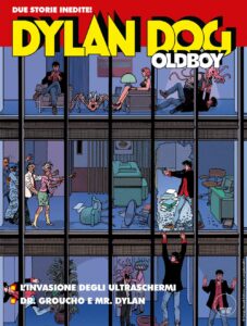 Dylan Dog Oldboy 12 – L’Invasione degli Ultraschermi / Dr. Groucho e Mr. Dylan – Maxi Dylan Dog 50 – Sergio Bonelli Editore – Italiano search1