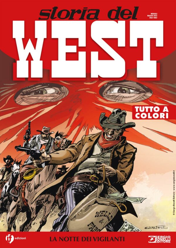 Storia del West 38 - La Notte dei Vigilanti - Sergio Bonelli Editore - Italiano