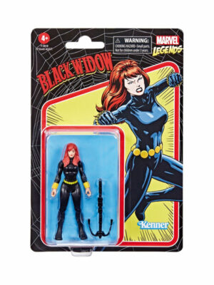 Black Widow - Marvel Legends Retro Collection - Action Figure - Kenner