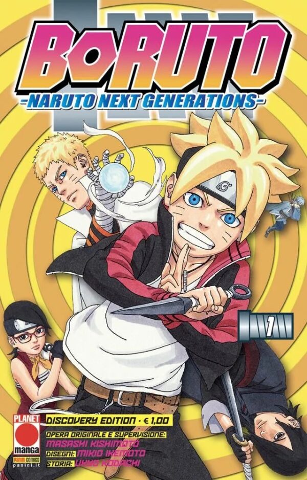 Boruto - Naruto Next Generations 1 - Discovery Edition - Panini Comics - Italiano
