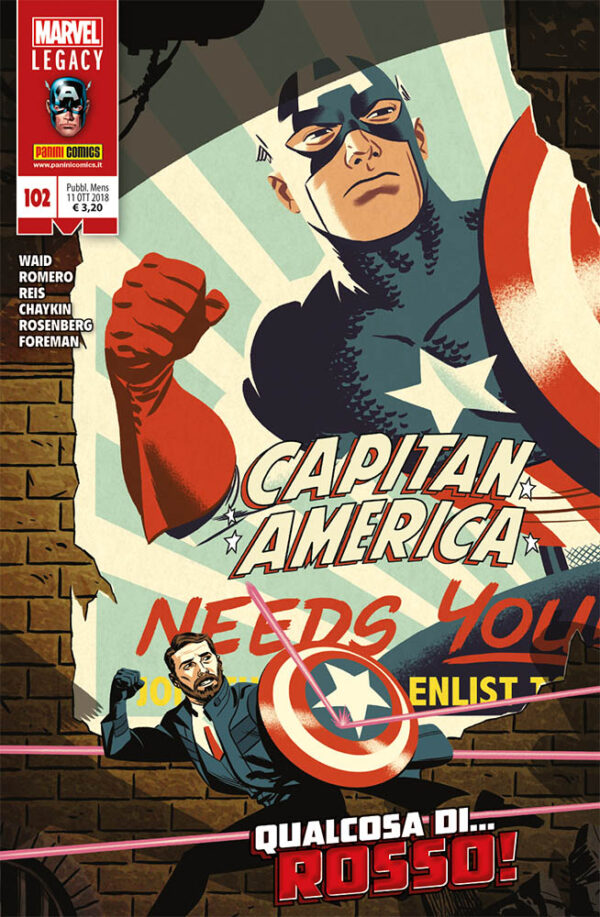 Capitan America 102 - Panini Comics - Italiano