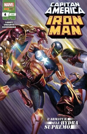 Capitan America / Iron Man 4 - Capitan America 147 - Panini Comics - Italiano