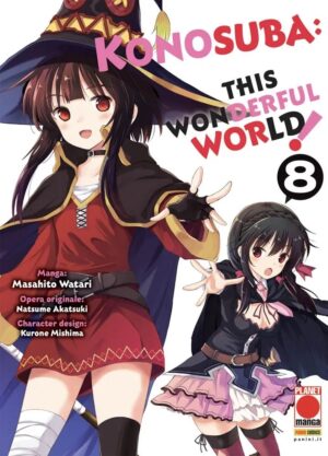 Konosuba! - This Wonderful World 8 - Capolavori Manga 150 - Panini Comics - Italiano