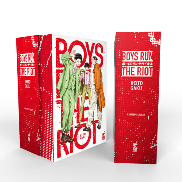 Boys Run the Riot 1 + Cofanetto Box Vuoto - Queer Limited 36 - Edizioni Star Comics - Italiano