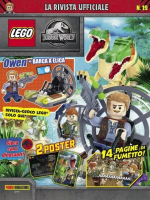 LEGO Jurassic World 19 - Super Panini 27 - Panini Comics - Italiano