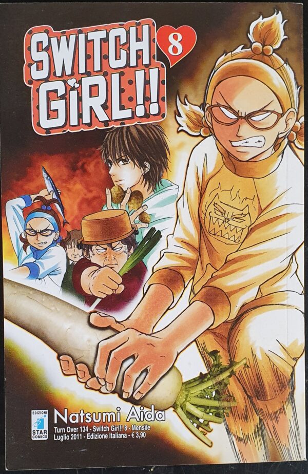 Switch Girl 8 - Turn Over 134 - Edizioni Star Comics - Italiano