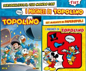 Topolino - Supertopolino 3469 + I Magneti di Topolino (Set Paperino) - Panini Comics - Italiano