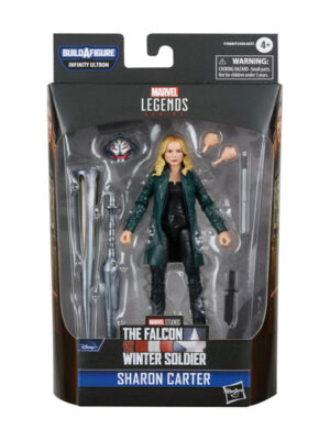 The Falcon and the Winter Soldier Marvel Legends Series Action Figure 2022 Infinity Ultron BAF: Sharon Carter