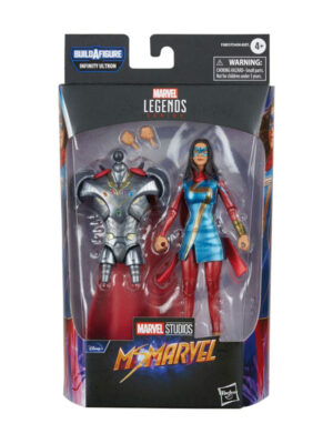 Ms. Marvel Marvel Legends Series Action Figure 2022 Infinity Ultron BAF: Ms. Marvel