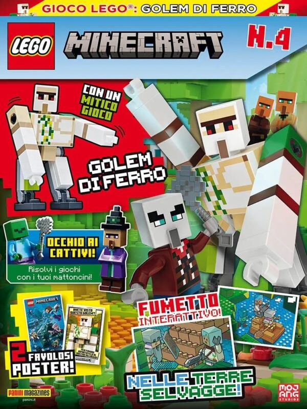 LEGO Minecraft Magazine 4 - Panini Comics - Italiano