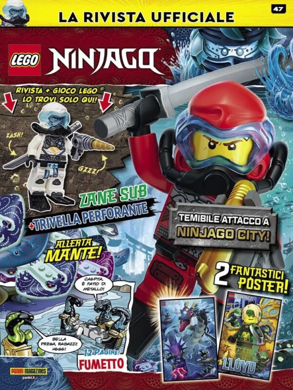 LEGO Ninjago 47 - Panini Blocks 47 - Panini Comics - Italiano