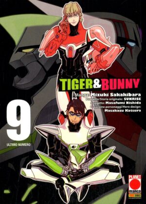 Tiger & Bunny 9 - Panini Comics - Italiano