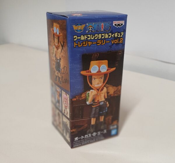 Portuguese D. Ace - One Piece Wcf Chibi Pvc Statue 7 Cm - Treasure Rally Vol. 2 - Banpresto