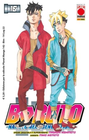 Boruto - Naruto Next Generations 16 - Planet Manga 142 - Panini Comics - Italiano