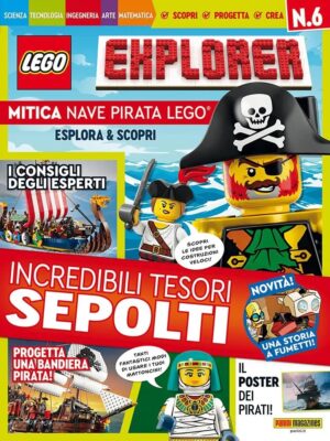 LEGO Explorer Magazine 6 - LEGO Explorer 5 - Panini Comics - Italiano