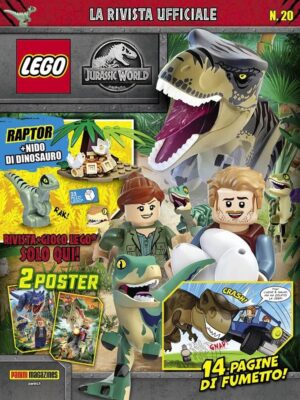 LEGO Jurassic World 20 - Super Panini 28 - Panini Comics - Italiano